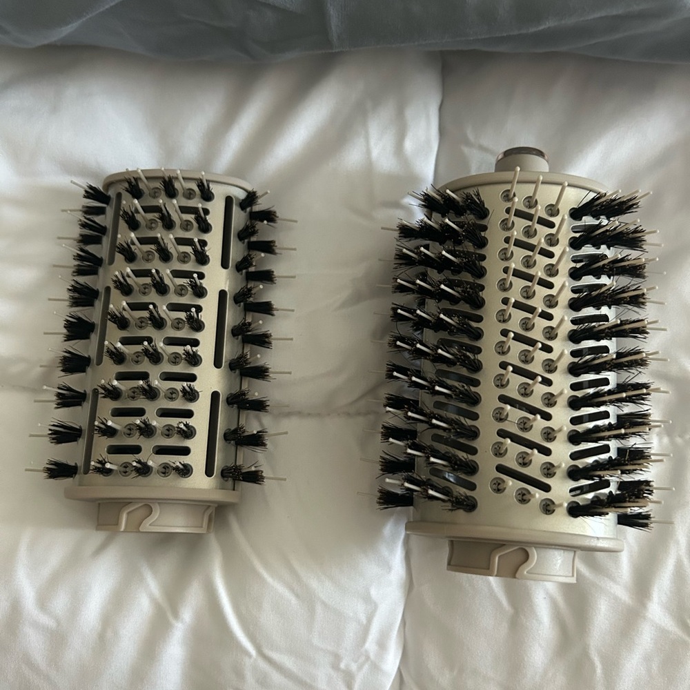 Professional Beige Hair Styling Brush Set
